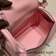 Hermes Mini Lindy swift 3Q /Rose Sakura Silver Hardware 013