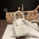 Hermes Mini Lindy I2 /Nata Silver Hardware 016