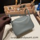 Hermes Mini Lindy 63/Vert Amande Gold Hardware 018