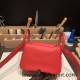 Hermes Mini Lindy swift S3/Rouge Cœur Gold Hardware 023