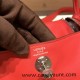 Hermes Mini Lindy S3/Rouge Cœur Silver Hardware 024