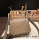 Hermes Mini Lindy 8C /Elephant Grey Silver Hardware 025