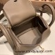 Hermes Mini Lindy 8C /Elephant Grey Gold Hardware 026