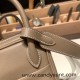 Hermes Mini Lindy 8C /Elephant Grey Gold Hardware 026