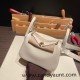 Hermes Mini Lindy CLEMENCE 10 /Craie Gold Hardware 028