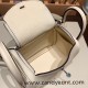 Hermes Mini Lindy Clemence I2 /Nata Silver Hardware 051