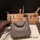 Hermes Mini Lindy Clemence 8F /Etain Gold Hardware 054