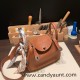 Hermes Mini Lindy Clemence 37/ Gold Silver Hardware 079