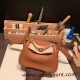 Hermes Mini Lindy Clemence 37/ Gold Gold Hardware 080