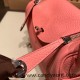 Hermes Mini Lindy Clemence 1Q /Rose Confetti Silver Hardware 083