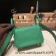 Hermes Mini Lindy Clemence 1K /Bambou Gold Hardware 095