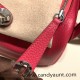 Hermes Mini Lindy Clemence I6 /Rose Extreme Silver Hardware 099