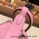 Hermes Mini Lindy Clemence X9 /Mauve Sylvestre Silver Hardware 104