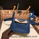 Hermes Mini Lindy Clemence S4 /Deep Blue Gold Hardware 107