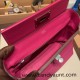 Hermes 29cm kelly 2424 togo & swift L3 / Rose Purple 29cm Silver Hardware Full Handmade