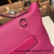 Hermes 29cm kelly 2424 togo & swift L3 / Rose Purple 29cm Silver Hardware Full Handmade