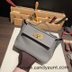 Hermes Mini kelly 21cm 2424 0L/ Gris Meyer Silver Hardware Full Handmade