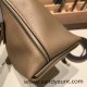 Hermes Mini 21cm kelly 2424 D0 /Beige de Weimar & 18 /Étoupe Grey Gold Hardware 21cm Full Handmade