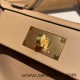 Hermes 21cm Mini kelly 2424 evercolor 0M/Chai Gold Hardware Full Handmade