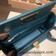 Hermes 21cm Mini kelly 2424 W0 /Vert Bosphore Gold Hardware Full Handmade