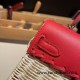 hermes Kelly picnic S3/Rouge Cœur Full Handmade