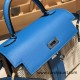 hermes Kelly picnic 0F /Blue Frida Full Handmade