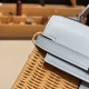 hermes Kelly picnic 01 /White (Blanc) Full Handmade