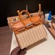 hermes Birkin picnic Barenia Full Handmade  