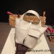 Hermes Picotin  Swift & canvas cargo 18cm I2 /Nata Silver Hardware