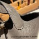 Hermes Picotin cargo Clemence 18cm 8F /Etain Gold Hardware