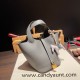 Hermes Picotin Clemence 18cm 0L/ Gris Meyer Gold Hardware