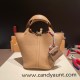 Hermes Picotin Clemence 18cm 0M/Chai Silver Hardware