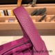 Hermes Picotin Clemence 18cm P9 /Anemone Silver Hardware