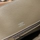 Hermes Shadow Birkin 25 swift 18/Étoupe Grey (Étoupe) Full Handmade