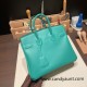 Hermes Shadow Birkin 25 6W /Menthe Full Handmade