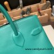 Hermes Shadow Birkin 25 6W /Menthe Full Handmade