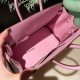 Hermes Shadow Birkin 25 swift X9 /Mauve Sylvestre Full Handmade